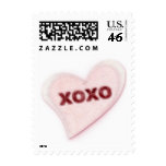 Hearts & X's & O's Postage Stamps