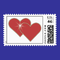 HeartShine Postage Stamps
