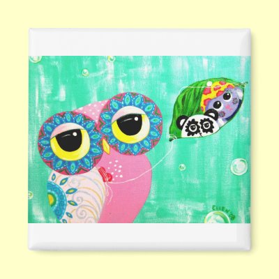Heartstrings Refrigerator Magnet by udonchow