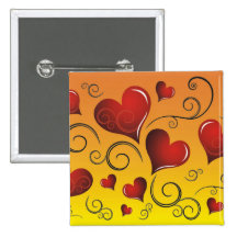 Heartswirls Pins