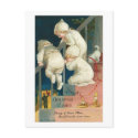 Hearty Christmas Wishes Kid's Peeking Card postcards
