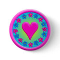 Hearty Fact buttons by artberry Hearty Fact buttons