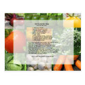 Hearty Garden Soup Recipe Post Cards