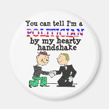 Hearty Handshake Refrigerator Magnets