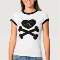 heartz and bones. t-shirts