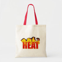 Heat Logo With Burning Flames Crafts & Shopping Bags at  Zazzle