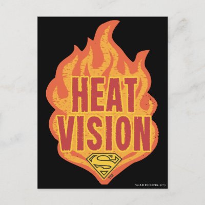 Heat Vision postcards