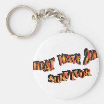 Heat Wave Survivor 2011 Bag Keychain