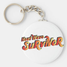 Heat Wave Survivor Keychains