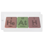 Heath as Helium Astatine Hydrogen rack cards