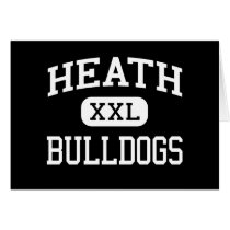 Heath - Bulldogs - Heath High School - Heath Ohio cards by customteamsportswear Heath - Bulldogs - Heath High School - Heath Ohio cards