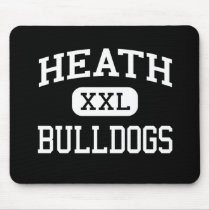 Heath - Bulldogs - Heath High School - Heath Ohio mousepads