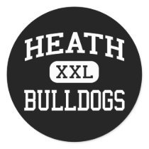 Heath - Bulldogs - Heath High School - Heath Ohio stickers by customteamsportswear Heath - Bulldogs - Heath High School - Heath Ohio stickers