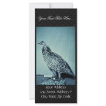 Heath Hen Rack Card Template