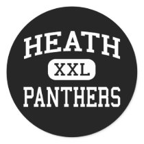 Heath - Panthers - Junior - Greeley Colorado stickers by customteamsportswear Heath - Panthers - Junior - Greeley Colorado stickers