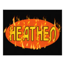 Heathen Personalized Invitations