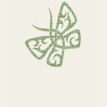 Heather Green Plaid Butterfly Shirt