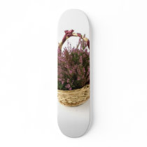 Heather In Basket With A Ribbon skateboards