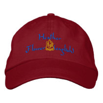 Heather Name With English Meaning embroidered hats