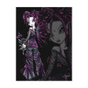 "Heather" Pink Valentine's Day Flower Fairy Postc postcards by mykajelina "Heather" Pink Valentine's Day Flower Fairy Postc postcards
