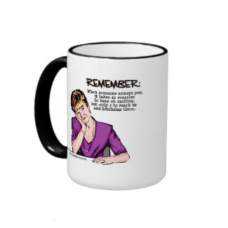 Heather Reminder Coffee Mugs