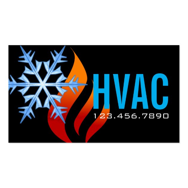 Hvac Business Card Template