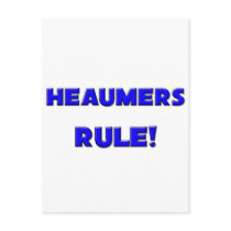 Heaumers Rule! postcards by professions Heaumers Rule! postcards