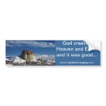 Heaven and Earth Bumper Sticker