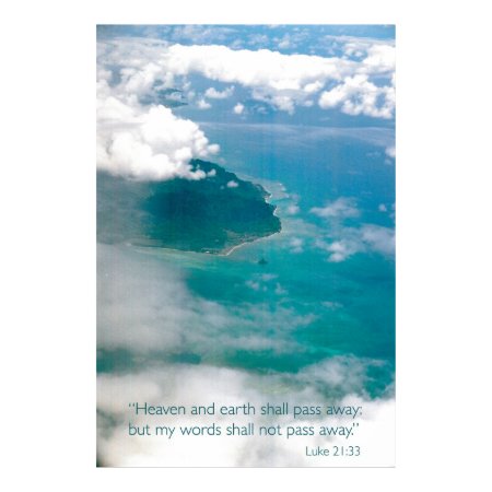 Heaven and earth shall pass away - B print