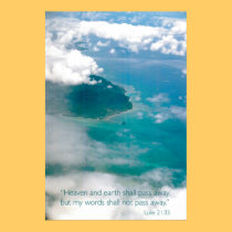 Heaven and earth shall pass away - B posters