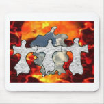 Heaven And Hell Mouse Mat