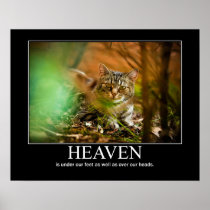 Heaven Cat Artwork posters
