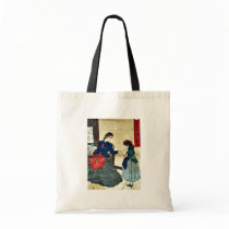 Heaven forsakes no honest man by s.n., Ukiyoe Tote Bag