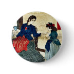Heaven forsakes no honest man by s.n., Ukiyoe buttons