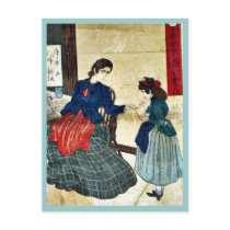 Heaven forsakes no honest man by s.n., Ukiyoe Post Cards