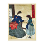 Heaven forsakes no honest man by s.n., Ukiyoe postcards