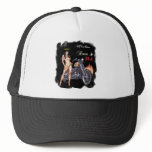 heaven & hell trucker hat