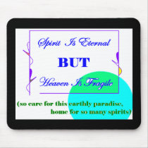Heaven Is Fragile Mousepad mousepads
