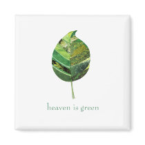 heaven is green magnet