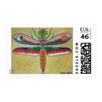 Heaven n Hell Dragonfly postage by ChrisDyer Heaven n Hell Dragonfly postage