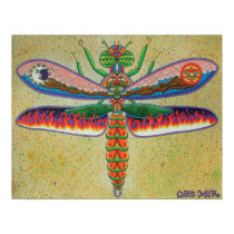 Heaven n Hell Dragonfly posters by ChrisDyer Heaven n Hell Dragonfly posters