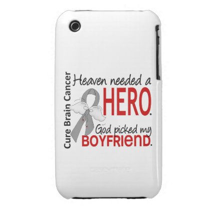 Heaven Needed a Hero Brain Cancer Boyfriend iPhone 3 Covers