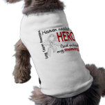 Heaven Needed A Hero Mommy Lung Cancer Doggie T Shirt