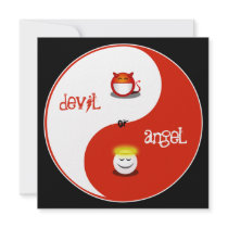 Heaven or Hell Bachelorette Party Invitation