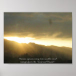 "Heaven Rejoices" posters