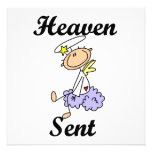 Heaven Sent Angel T-shirts and Gifts Custom Invite