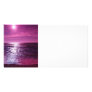Heaven shines Purple Photo Card Template