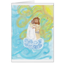 Heaven with Christ Greeting Card