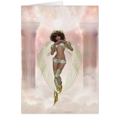 Heavenly Angel - Beautiful Angel 2 Greeting Card by mrssocolov4