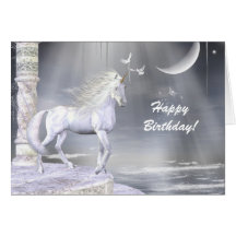 Heavenly Angel Unicorn Scene Cards